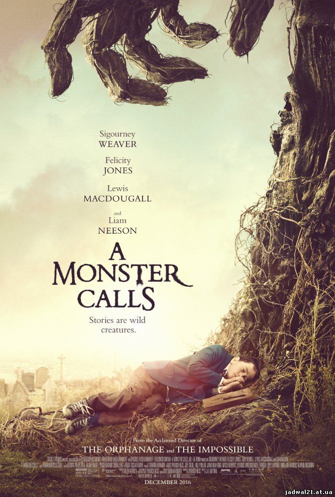Jadwal Film Trailer A Monster Calls (2016)