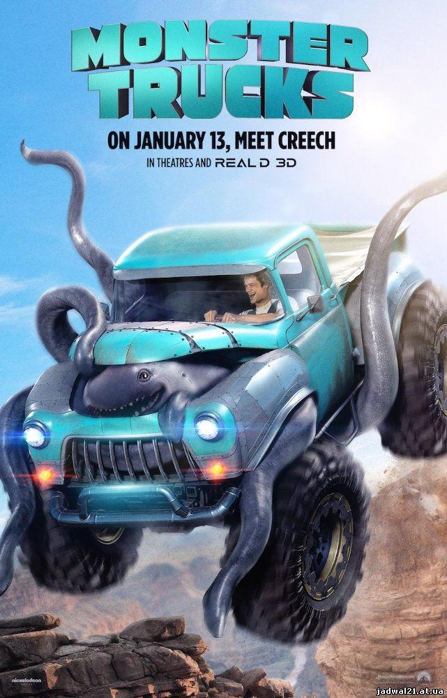 Jadwal Film Trailer Monster Trucks (2017)